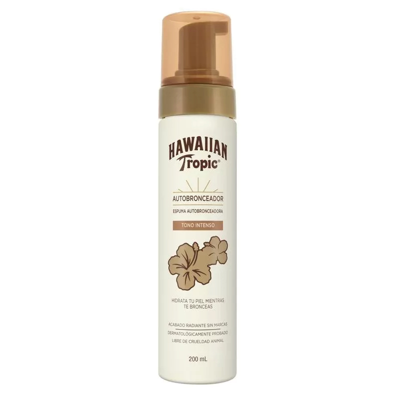 HAWAIIAN TROPIC AUTOBRONCEANTE SUNLESS INTENSO X 200 ML.